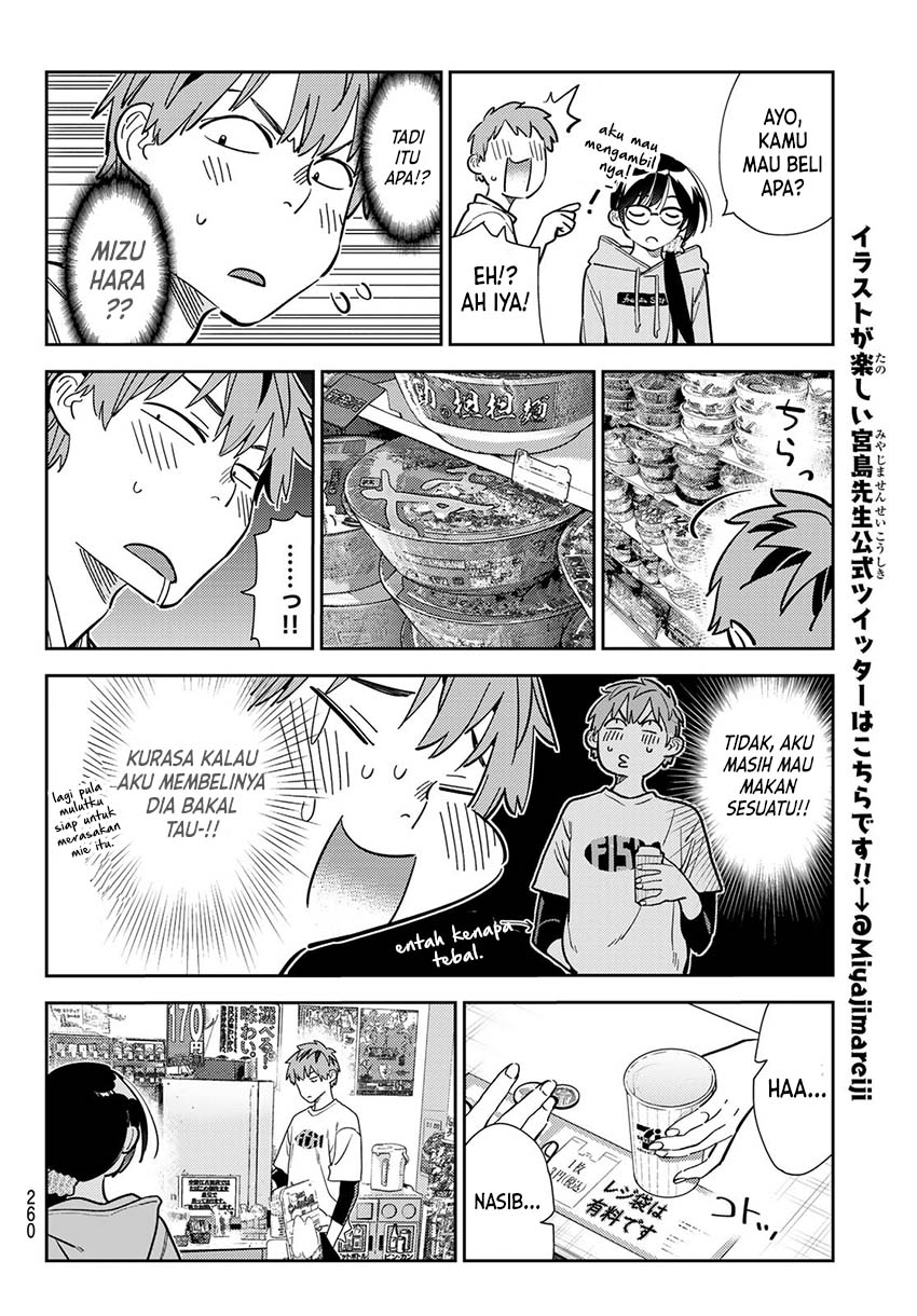 Kanojo, Okarishimasu Chapter 282 Gambar 13